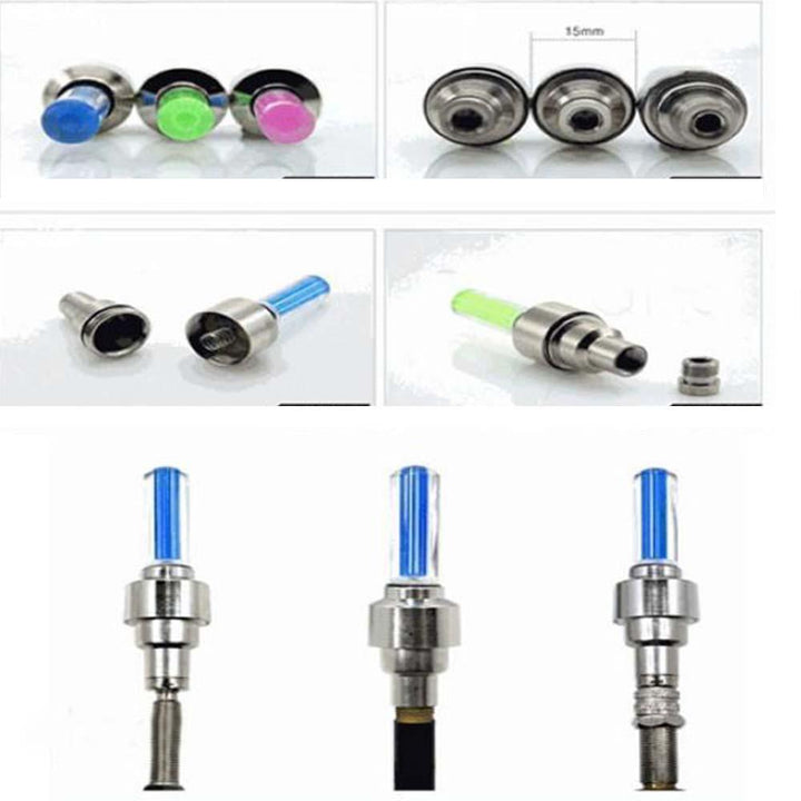 BowLift | Premium LED Valve Caps for Wheels (2 pcs)