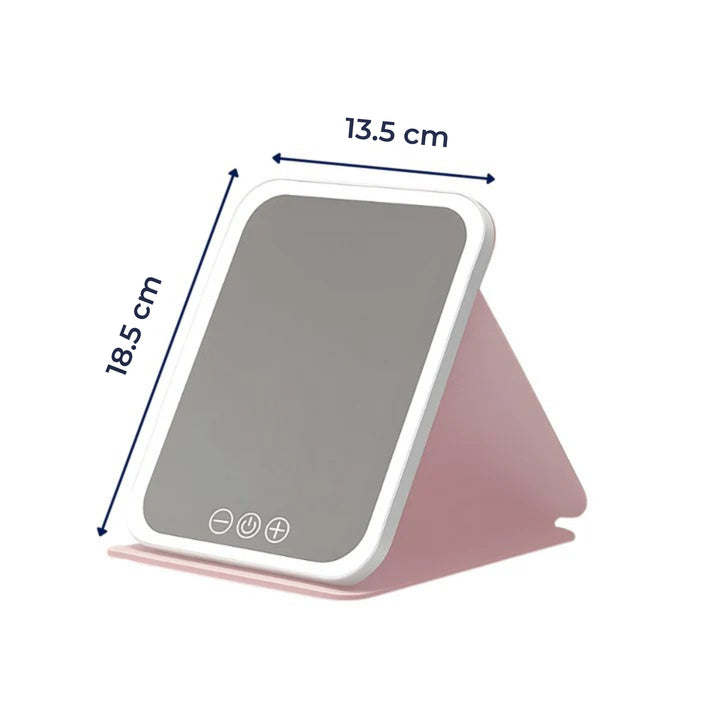 Adjustable 3-Colour Lighting – Rechargeable Portable Design – Perfect for Travellers & Beauty Fans Bowlift