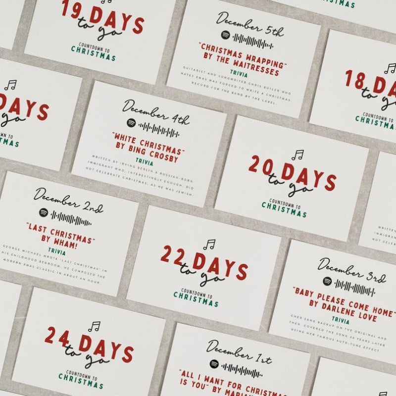 BowLift | Movie/Film Trivia Christmas Advent Calendar - Christmas Gift