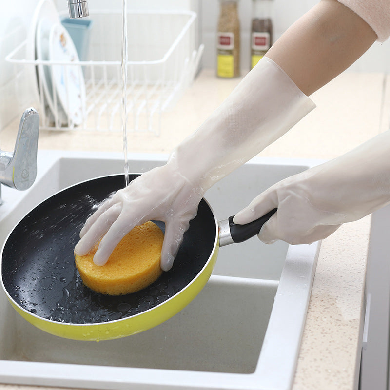 Robust velvet kitchen gloves (4 pairs) | Bowlift