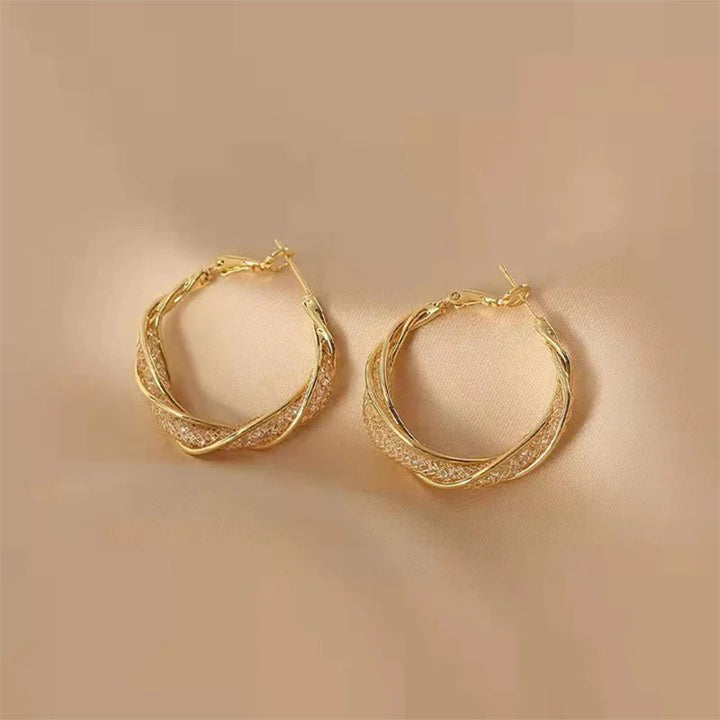BowLift | Luxe Zirconia Hoop Earrings