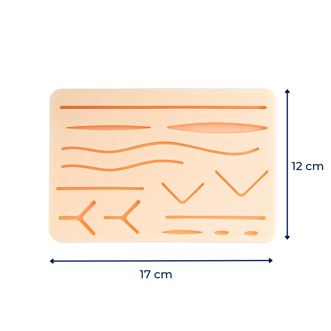 Durable Multi-Layer Silicone Pad with Tools – Tear-Resistant Reusable Training for Medical Students Bowlift
