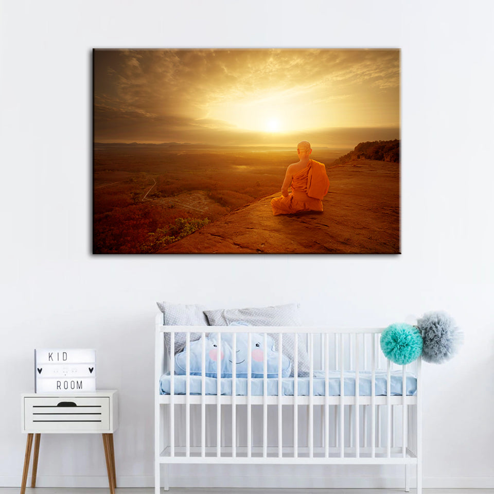 Warm Morning - Canvas Wall Art Painting | Bowlift