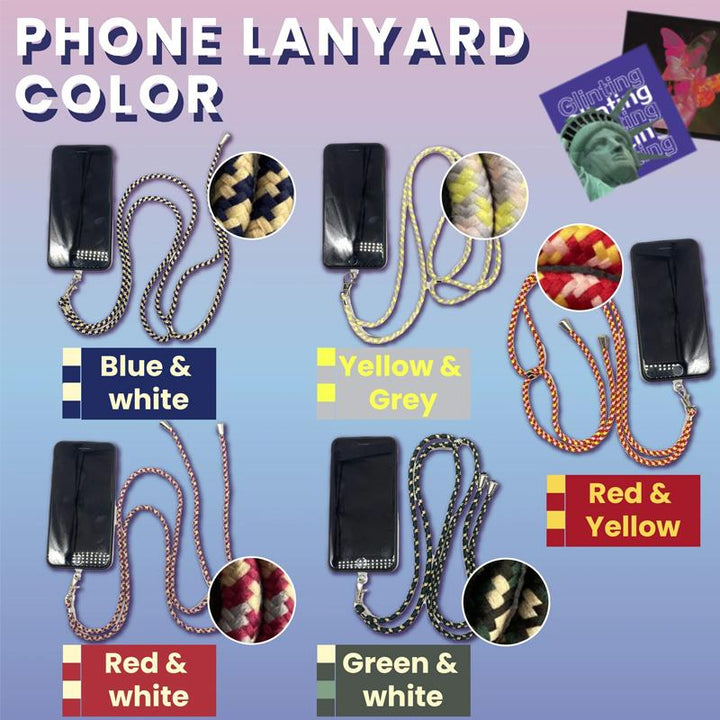 BowLift | Universal detachable mobile phone nylon strap