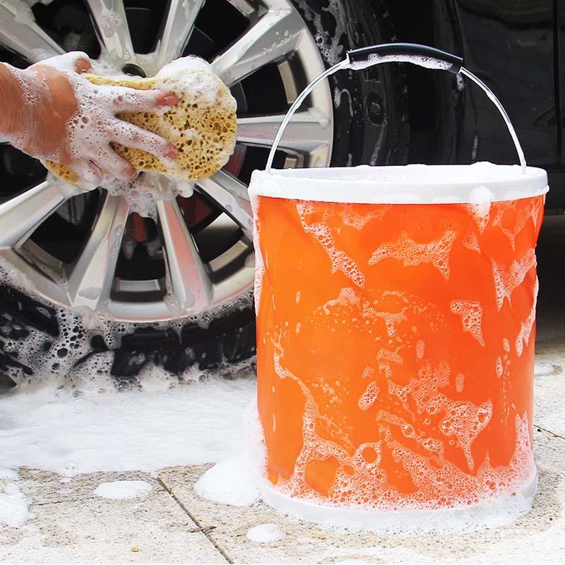 Foldable portable bucket for outdoor fishing | Bowlift