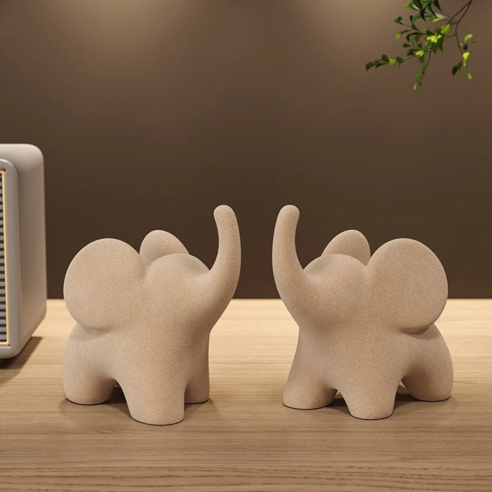 BowLift | Eclectic Elephant Resin Figurines