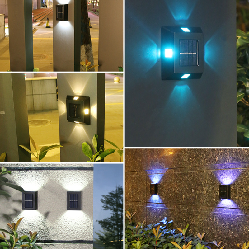 Solar Wall Light for Outdoor Use | Bowlift