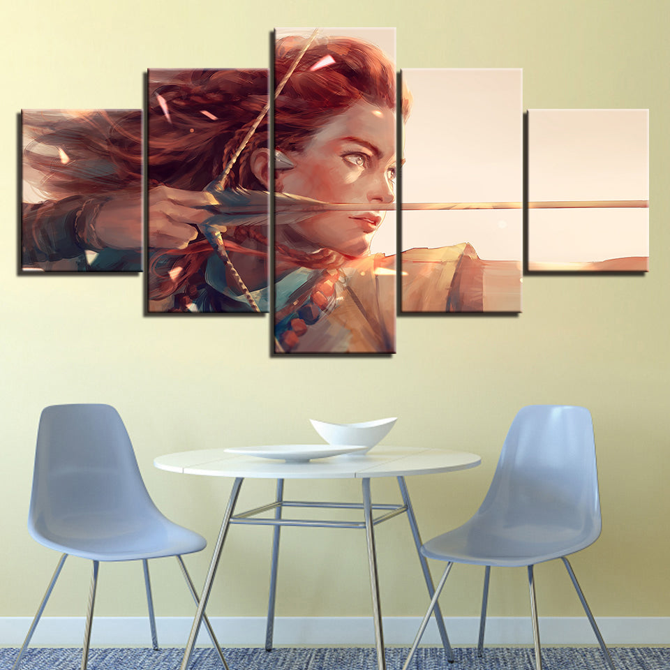 Bow And Arrow - Canvas Wall Art Painting | Bowlift