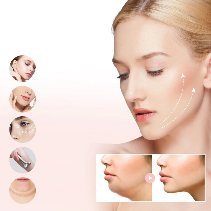 BowLift | Electric Facial Massager Skinova Lift | Microcurrent Lifting & Skin Tightening | 15 cm | Rechargeable 2000 mAh