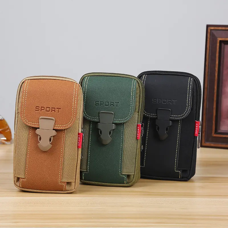 Multifunctional belt phone pouch for men | Bowlift