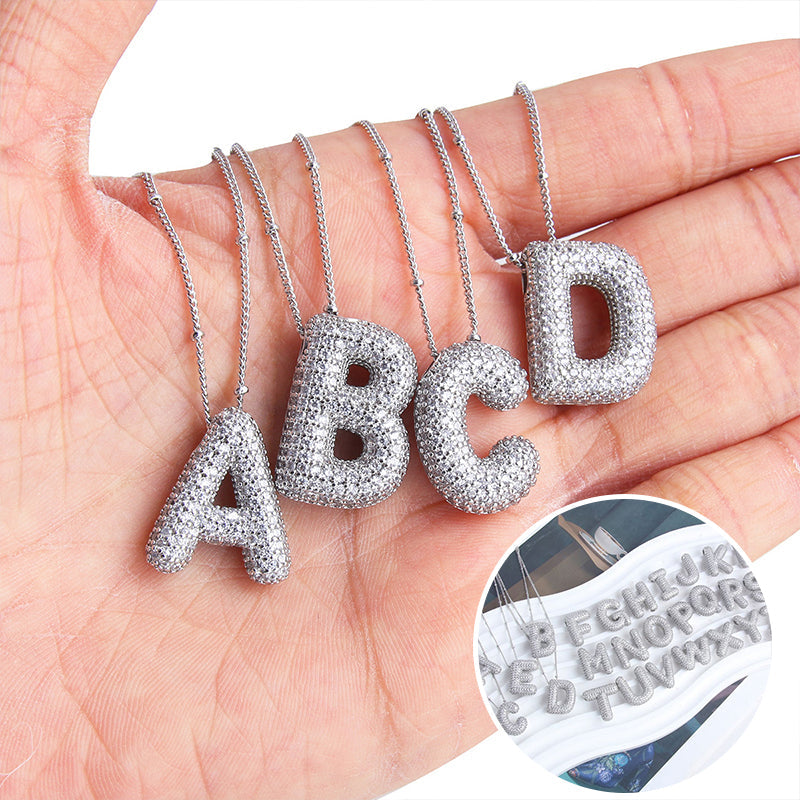 BowLift | Alphabet-Diamond-Pendant-Necklace