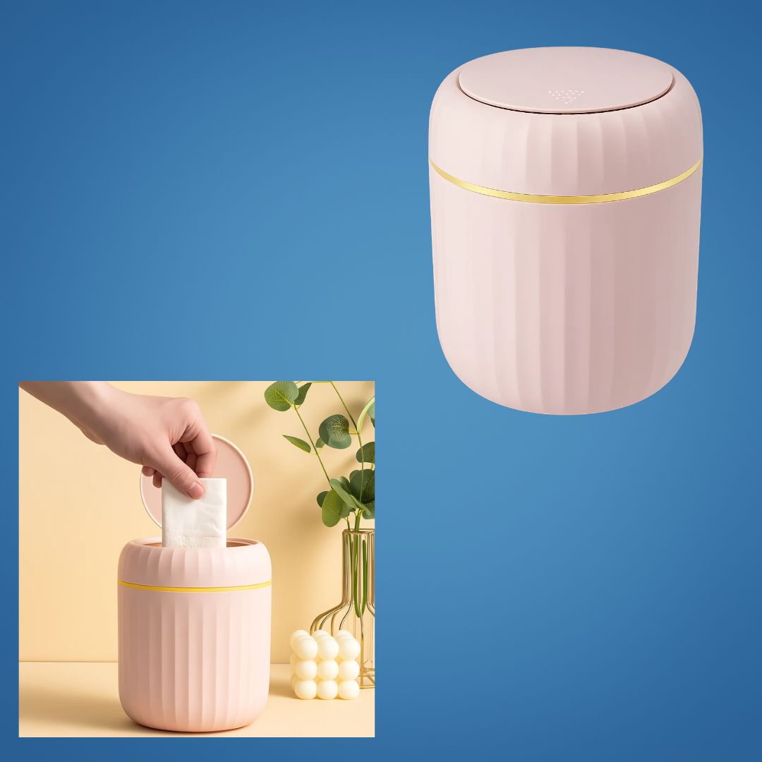 Odour-Sealing Lid – Durable Removable Inner Bucket – Compact Space-Saving Design – Keeps Desks Clean & Fresh Bowlift
