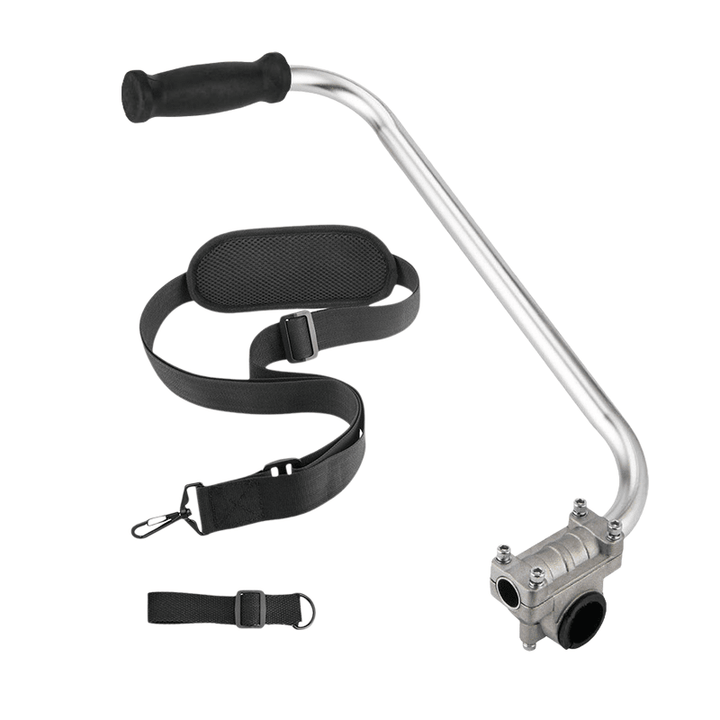 BowLift | Ergonomic Weed Killer Handle Extension Brush Cutter Trimmer Handle