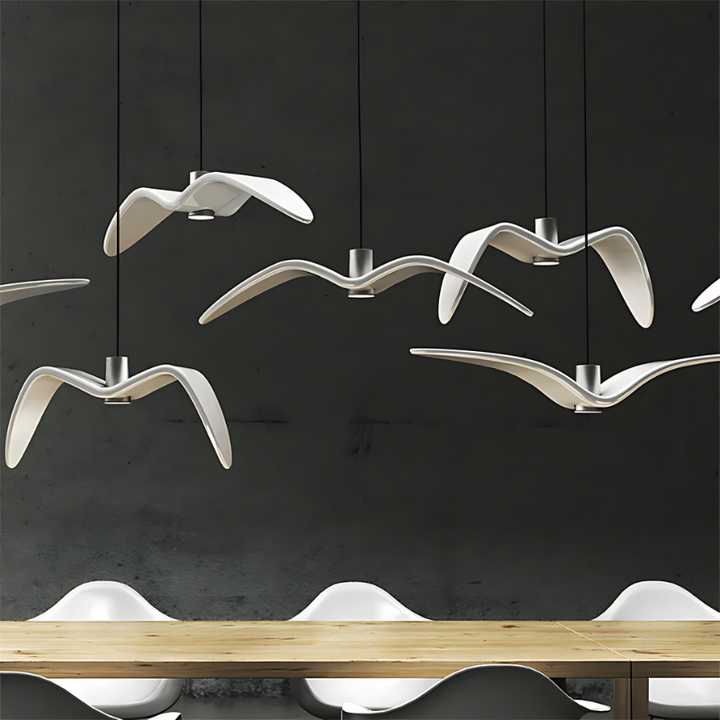 BowLift | Wing-shaped Modern LED Pendant Lamp