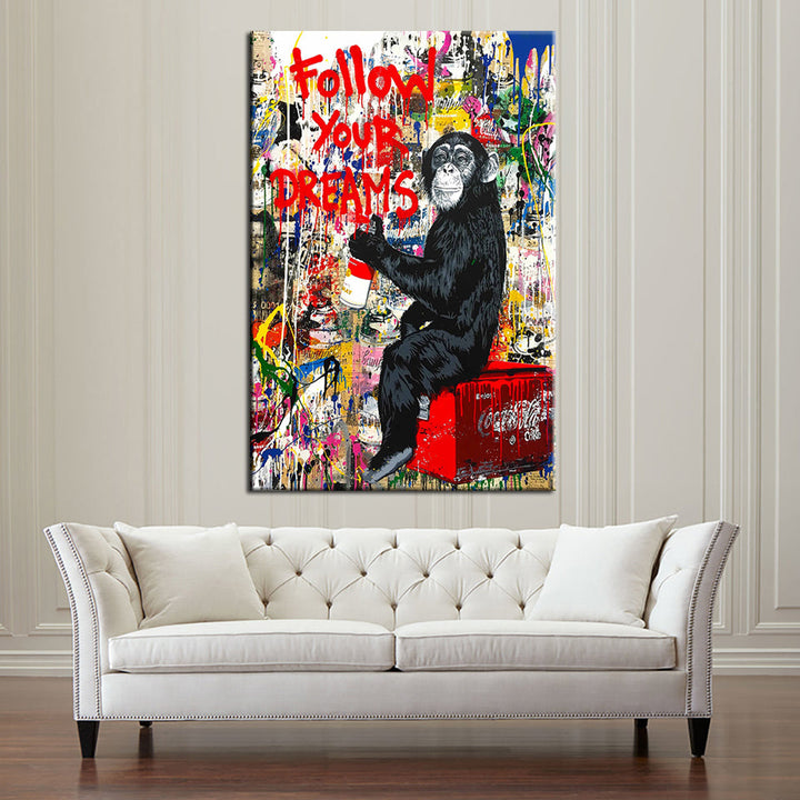 Follow Your Dreams - Canvas Wall Art Painting | Bowlift