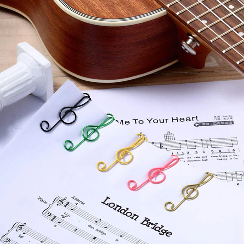 BowLift | Music Multicolored Paperclips made of Metal