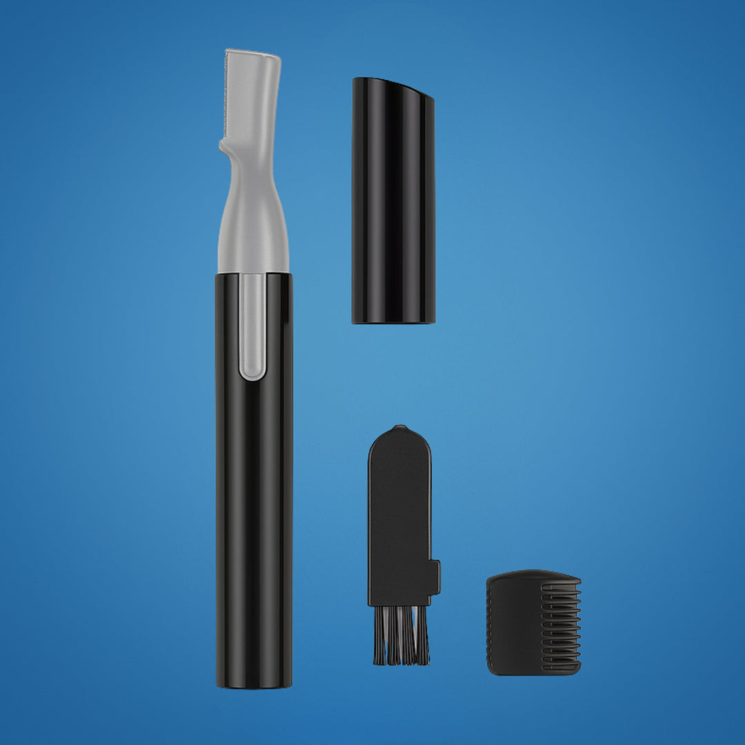 Painless Precision – Stainless Steel Mini Facial Shaver – For Sensitive Skin & On-the-Go Grooming Bowlift
