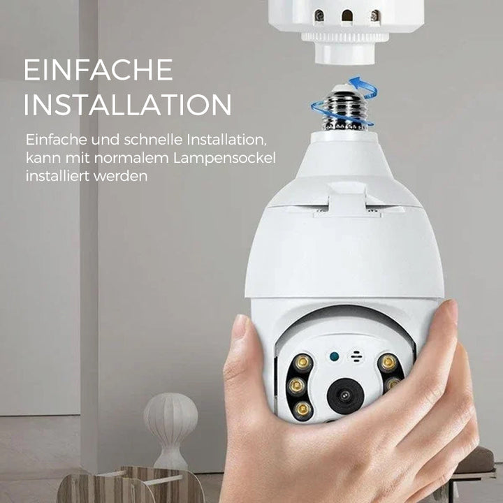 BowLift | Wireless WiFi Surveillance Camera with Bulb