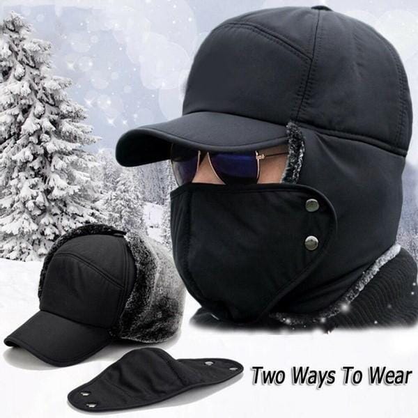 BowLift | Unisex windproof & warm & ear protection & face protection hat