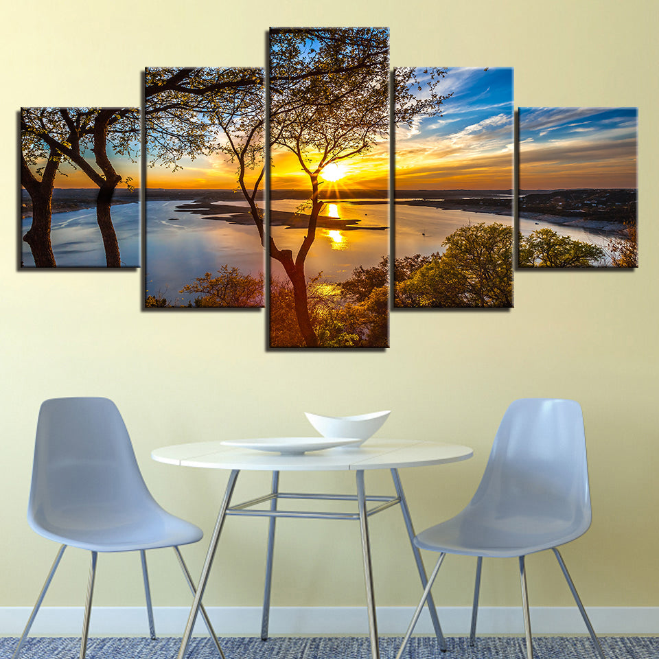 Calming Nature - Canvas Wall Art Painting | Bowlift