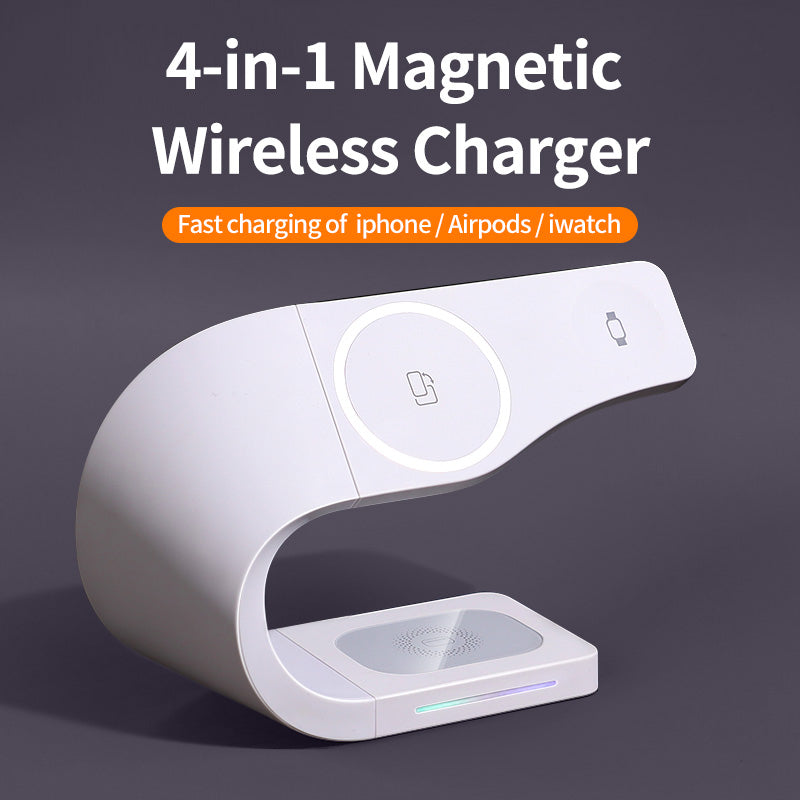 BowLift | Fast Charging Compact iPhone Magnetic Charging Deck