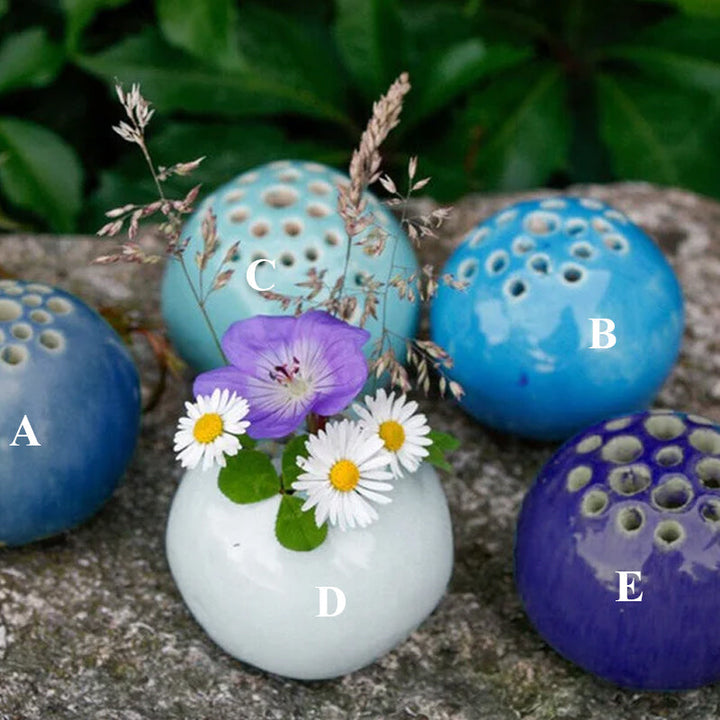 Resin Handmade Vase Flower Stone Table Decor | Bowlift