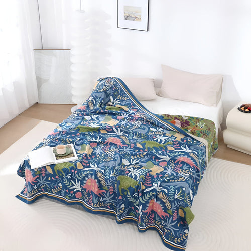 BowLift | Dinosaur Forest Cotton Blanket
