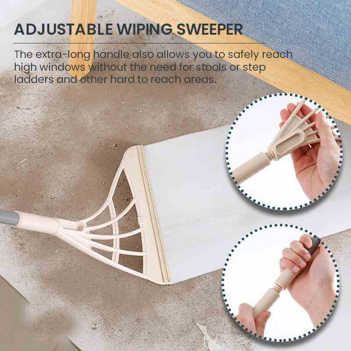 Multifunction Magic Broom, Sueea Magic Wiper Broom Bowlift