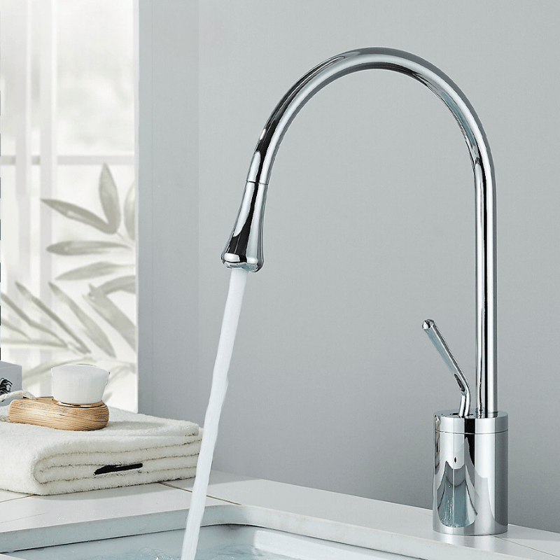 BowLift | Brushed Gold Bathroom Faucet – RegalStream