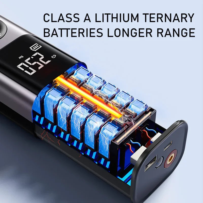 BowLift | Mini Wireless Automatic Car Tire Air Compressor Pump