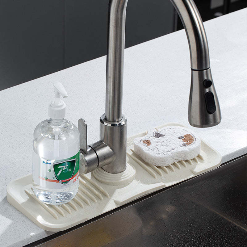 BowLift | Silicone sink faucet splash guard mat