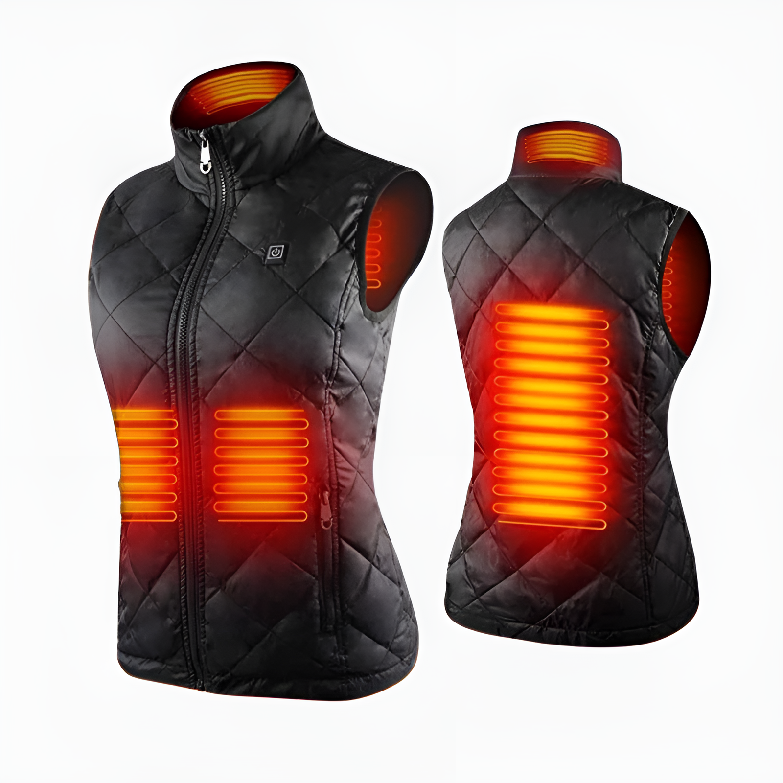 BowLift | Heated vest for women with dual control and 9 heating zones – comfort and warmth for every season
