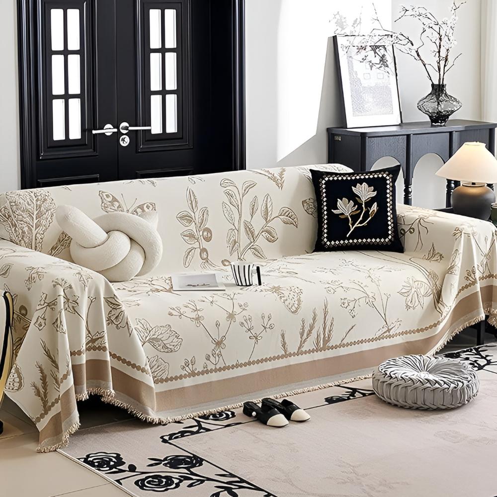 BowLift | Botanical Elegance Sofa Cover