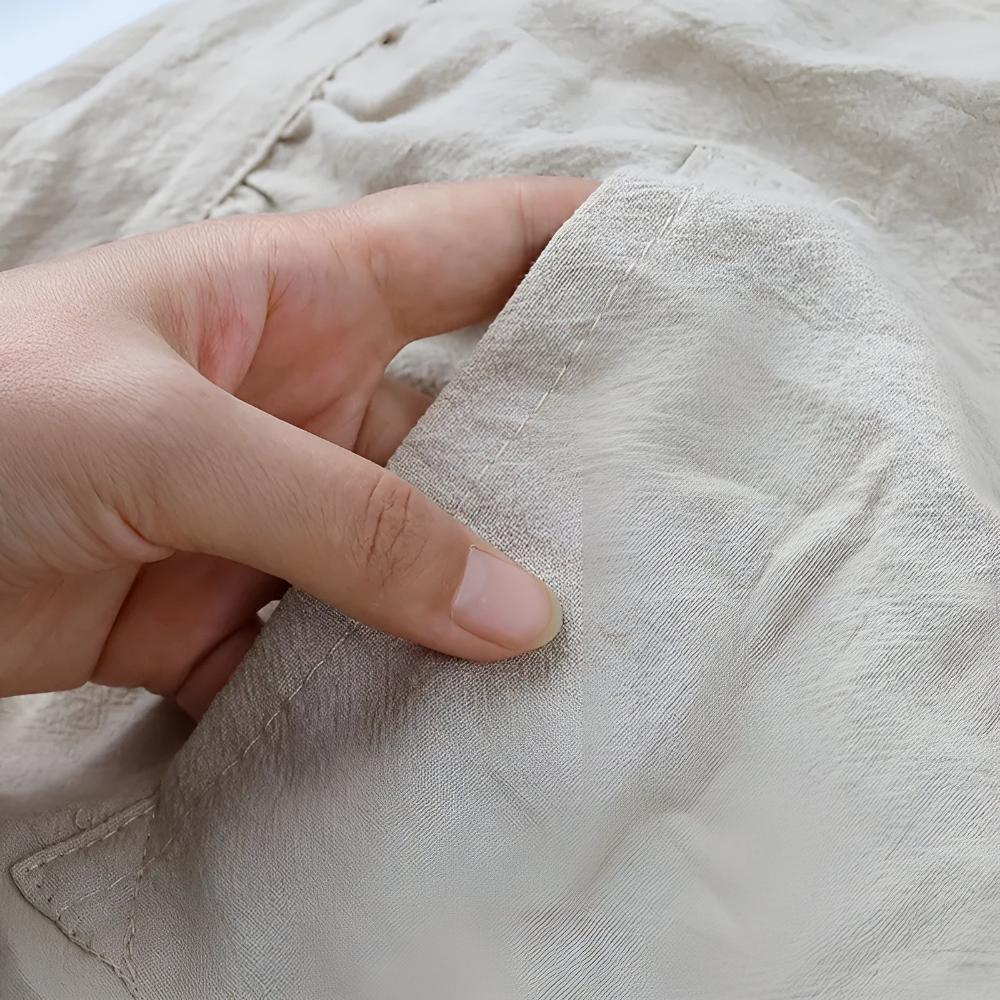 BowLift | Rustic Ruffle Linen Apron