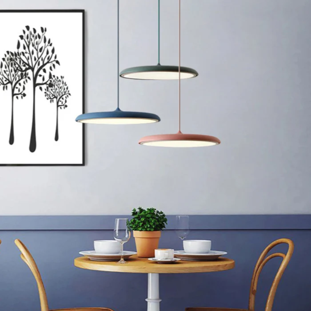 BowLift | Scandinavian LED Pendant Lamp Adjustable Modern Design