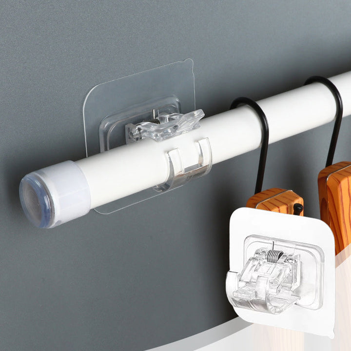 BowLift | Transparent Hanging Rod Clamp