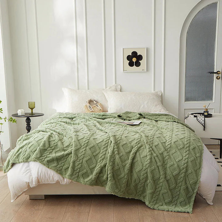 BowLift | Double-sided cuddle blanket made of wool