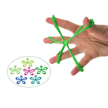 BowLift | Hand Gripper Silicone Finger Exerciser and Wrist Strength Trainer