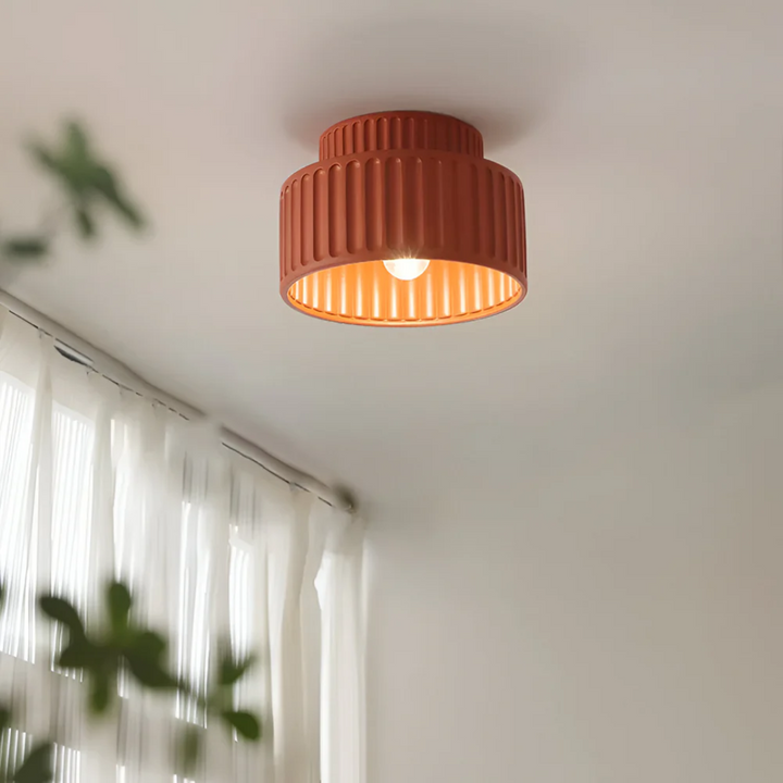 BowLift | Modern Ribbed Ceiling Lamp