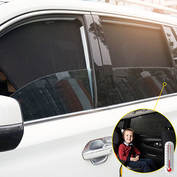 Magnetic holder for car window shade dispenser | Bowlift