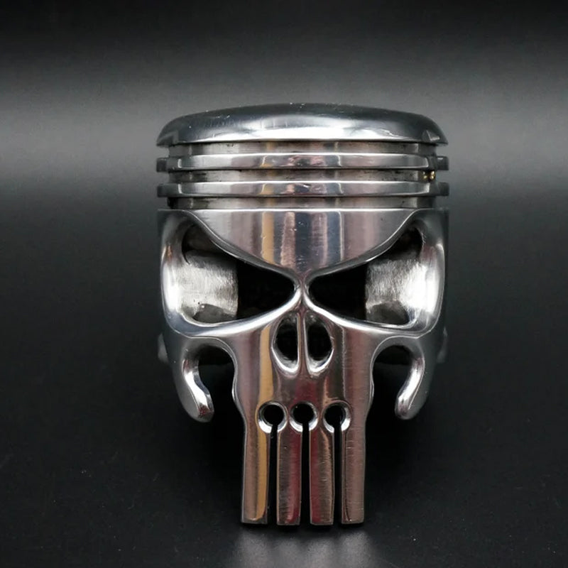 BowLift | Piston Art Skull Keychain