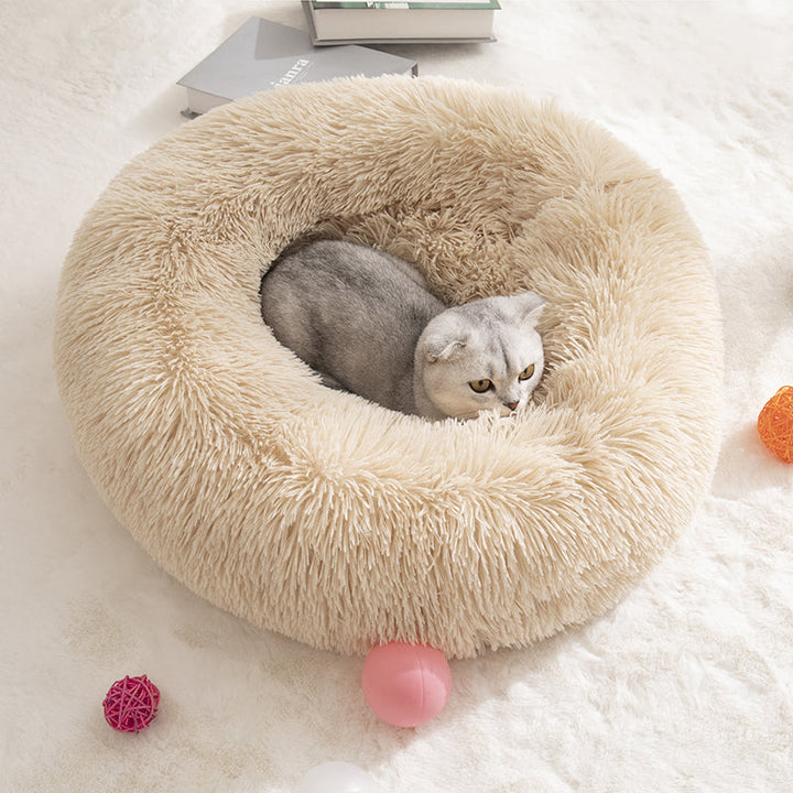 Cozy Cloud Cat Bed Bowlift