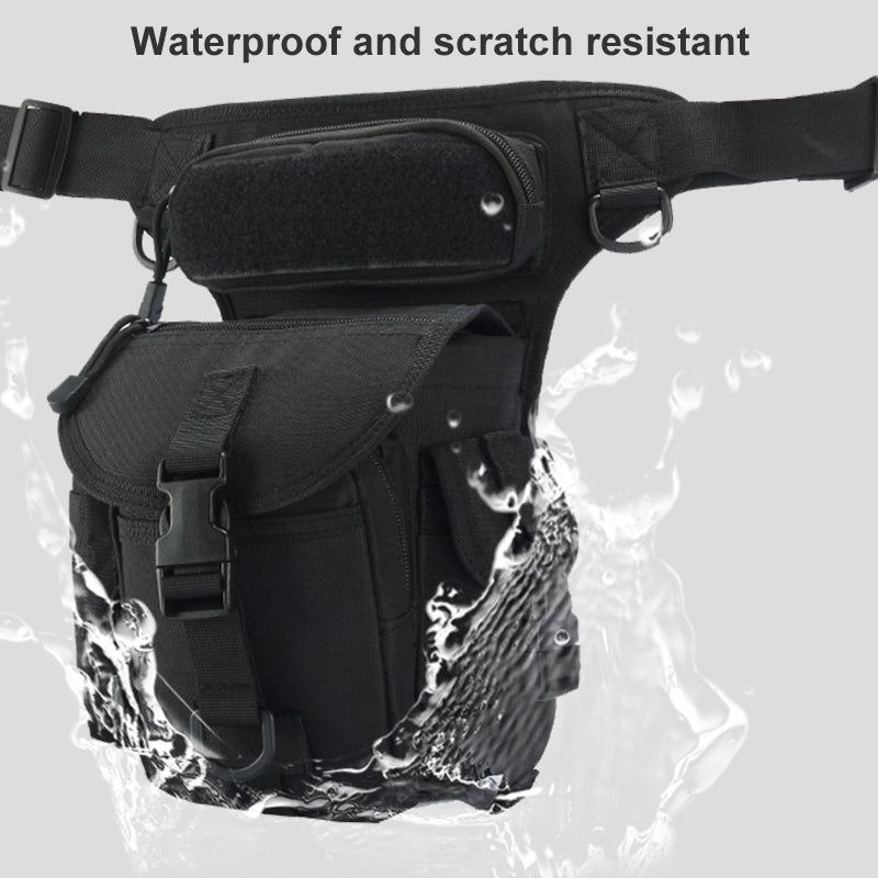 BowLift | Nylon Waterproof Men Tactical Waist Pack Leg Travel Belt Bag