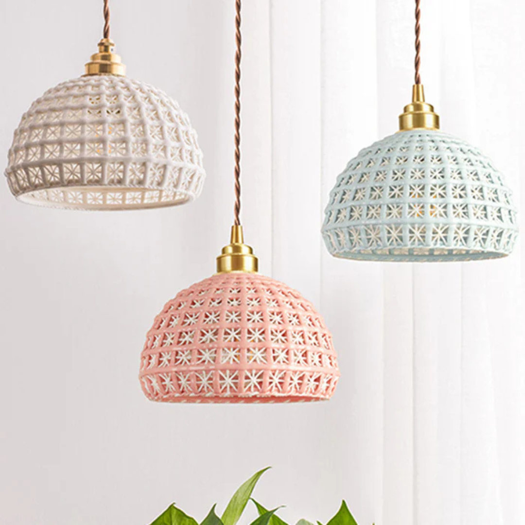 BowLift | Minimalistic Ceramic Pendant Lamp
