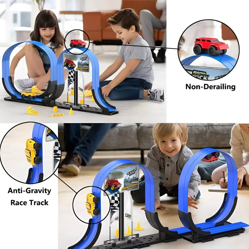 BowLift | Anti-gravity rail car educational assembly toy DIY