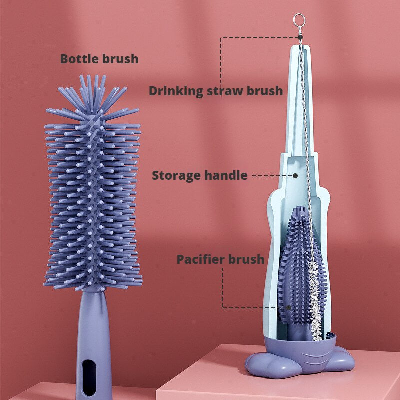 BowLift | 360 Rotating Baby Bottle Cleaner Brush