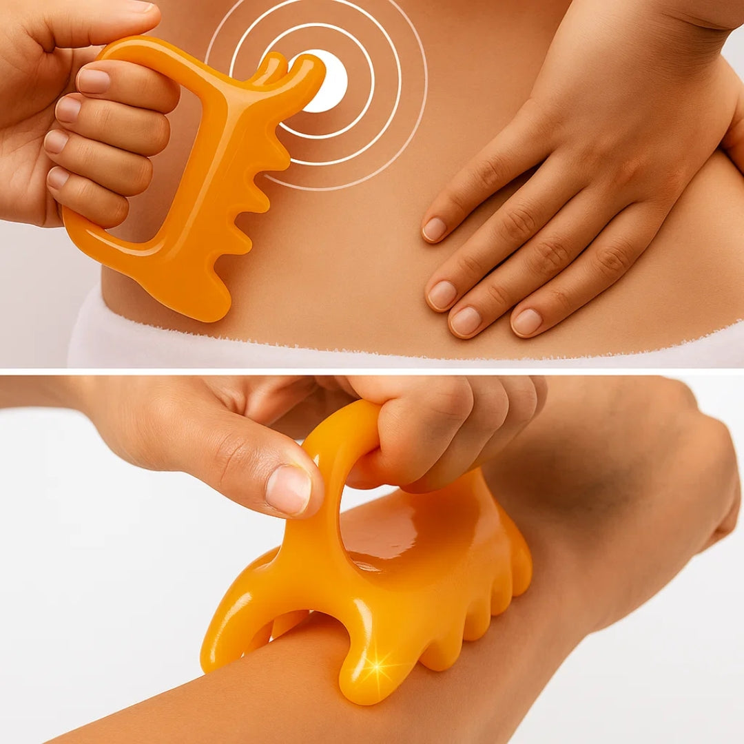 Knot Relief – Smooth-Edge Handheld Design – Back & Shoulder Recovery – Relax Muscles & Boost Circulation Bowlift