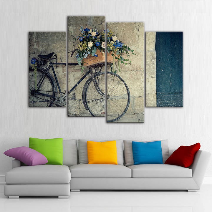 Classic Bicycle-Canvas Wall Art Painting | Bowlift