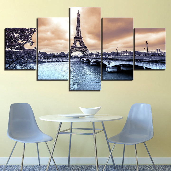 Paris, My City - Canvas Wall Art Painting | Bowlift