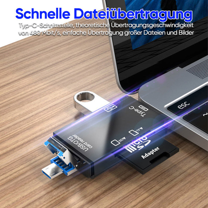 BowLift | 6-in-1 Card Reader